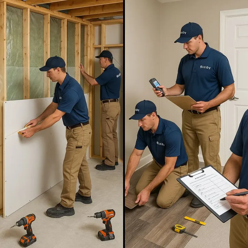 Repairs and Reconstruction process in Winnebago County, WI